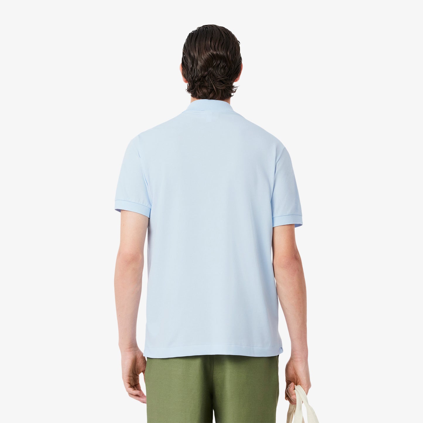 Polo Lacoste Uomo Grigio chine