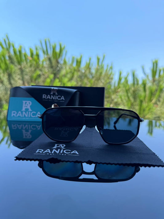 Occhiale Ranica Aviator Nero