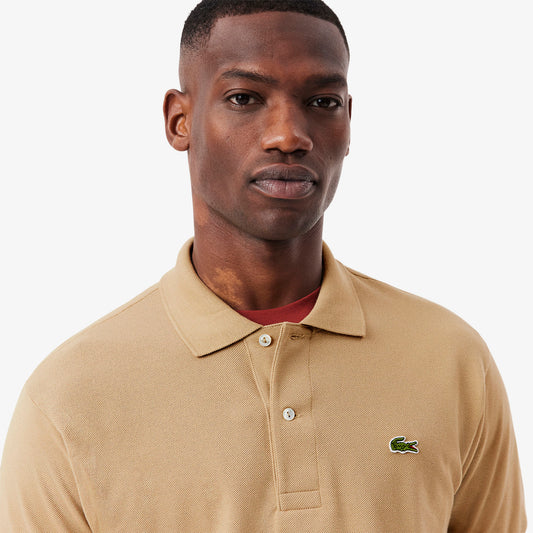 Polo Lacoste Uomo Sabbia