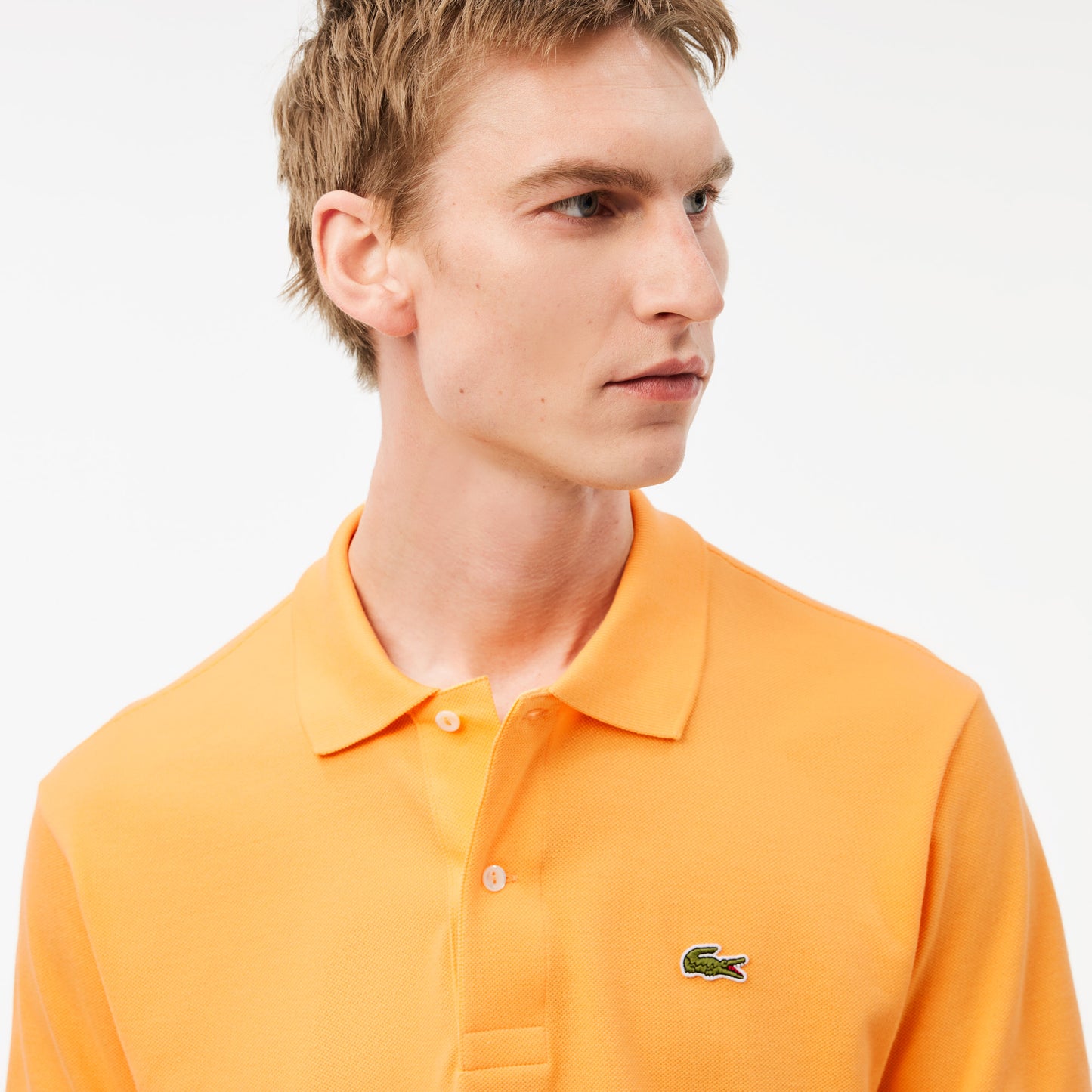 Polo Lacoste Uomo Grigio chine