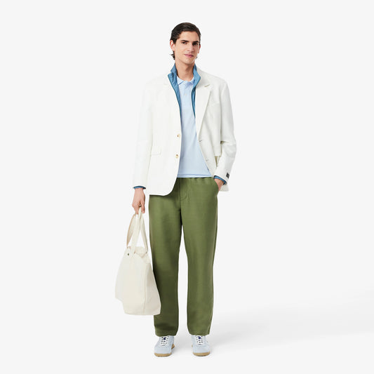 Polo Lacoste Uomo Celeste