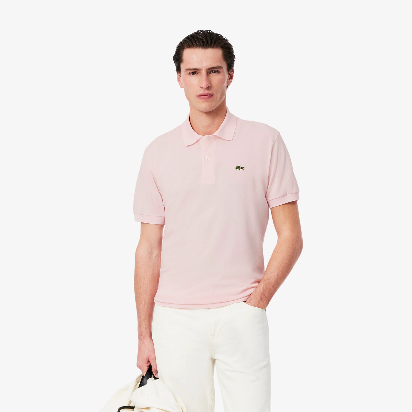 Polo Lacoste Uomo Grigio chine